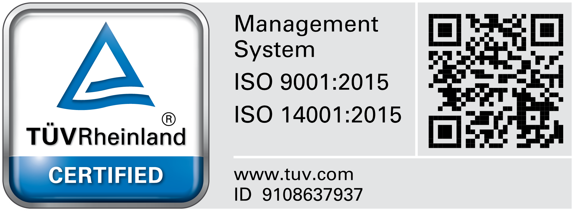 Logo certificazione TUV